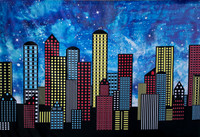 7x 5 Superhero City